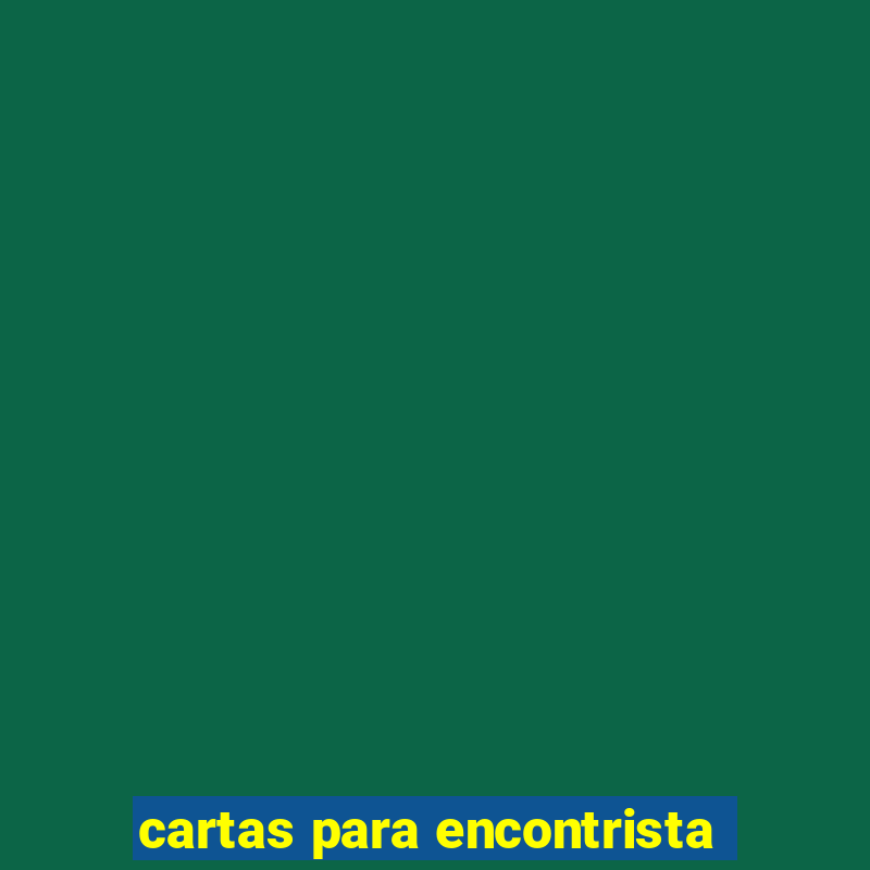 cartas para encontrista